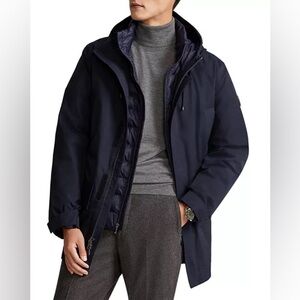 Polo Ralph Lauren
3-in-1 Quilted Liner Hooded Coat men’s large